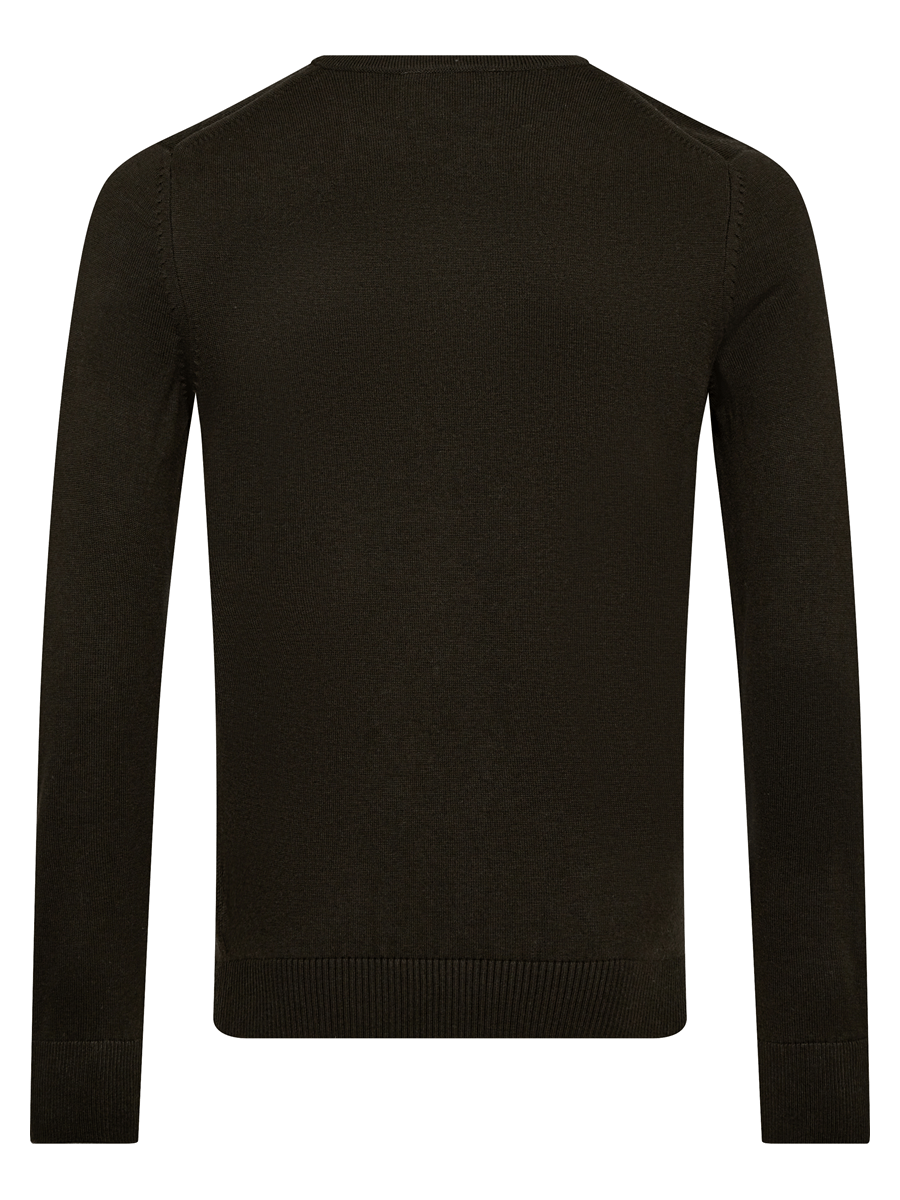 Bruun & Stengade Strik & Sweat 2502-04001-green_S - Bygholm Menswear